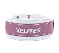 Velites Ceinture lombaire pour haltérophilie I Ceinture d'haltérophilie I Soutien et confort I Pour soulevés de terre, squats, soulevés de poids, exercices avec charges maximales. (rose, large)