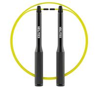 Velites Corde à Sauter pour Crossfit, Fitness et Boxe Vropes Fire 2.0 Speed Jump Rope Lestée (Lests Non Inclus) - Aluminium
