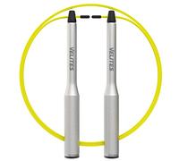 Velites Corde à Sauter pour Crossfit, Fitness et Boxe Vropes Fire 2.0 Speed Jump Rope Lestée (Lests Non Inclus) - Aluminium