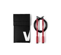 Velites Corde Cyclone pour CrossFit et Entraînement, Sauts Doubles, Rouge