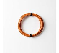 Velites Cyclone Corde à sauter | Câble standard de 3 mm | Durabilité et ajustement parfait | 3,5 m de longueur pour entraînement de vitesse et d'endurance - Orange