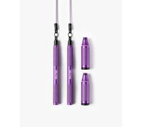 Velites Cyclone Corde à sauter ultra légère en aluminium | Violet | Rotation à 360° avec double roulement | Idéal pour double et triple saut, crossovers et WODs avancés