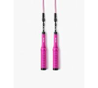 Velites Earth 2.0 Corde à sauter en aluminium aéronautique | Rose | Système avancé avec roulements et câble de 4 mm | Personnalisable avec poids | Application d'entraînement incluse