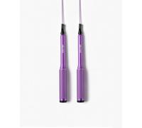 Velites Fire 2.0 Corde à sauter ultra légère en aluminium | Violet | Pour cross training, HIIT, boxe et double saut | Poignée antidérapante avec roulements | Sac et application inclus