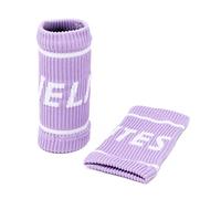 Velites I Poignet en Tissu Souple Violet I Offre Un Soutien et Une sécurité pour Vos séances d'entraînement I pour Une Meilleure Prise de l'haltère I Protège la Peau Sensible I Taille Universelle