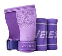 Velites I Quad Pro Manique de Musculation I Professionnel Cross Training ou Gymnastique I Convient à Toute Surface I S'utilise avec du magnésium I Comprend des Bandes Libres