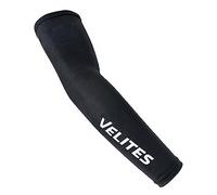 Velites Manches Dépotives de Bras Sleeves Black I Manches Compressives pour entraînement fonctionnel, cross training, exercices de gymnastique..I Couleur Unico (S-M)