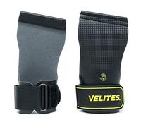 Velites - Quad Carbon I Calleras Professionnelles pour Les athlètes Cross Training ou Gymnastique | 100% Vegan I Utilisation avec du magnésium, Transitions Rapides I Bande Cadeau (L)