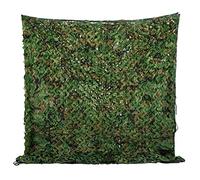 Velity Filet de Camouflage armée, Filet de Chasse, Protection Solaire, pour Le Camping, Le Paysage forêt, Le Jardin, Les fêtes (Woodland, 1,5 x 4)