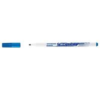 BIC Velleda 1721 - Feutres Effaçables à Sec pour Ardoise & Tableau Blanc avec Pointe Bloquée Conique Fine - Bleu