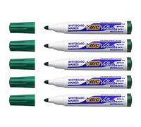 BIC Feutre pour tableau blanc Velleda 1701 ECOlutions Pointe conique 1,5 mm Effaçable à sec Vert