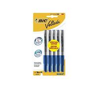Velleda Pack De 5 Feutres Effaçable A Sec Pointe Ogive Moyenne Bleu