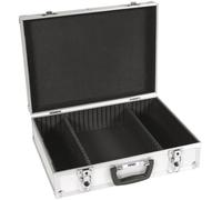 Perel Tools Mallette à outils vide aluminium verrouillable 2 clés 425 x 305 x 125 mm