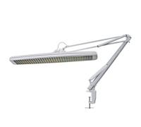 Velleman Lampe de Bureau réglable avec Fixation à Pince, Bras articulé, Interrupteur Marche/arrêt, Longueur 105 cm, Largeur 60 cm, équipée de 3 Tubes fluorescents T5 de 14 W, 2700 lumens, 6500 K,