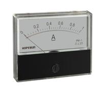 Velleman - AIM701000 - Compteur de courant analogique à panneau 1 A DC / 70 x 60 mm