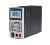 Velleman Alimentation de laboratoire, à découpage, réglable, 0-30 VCC/0-3 A, limitation de courant, protection contre les courts-circuits, affichage LCD, gris