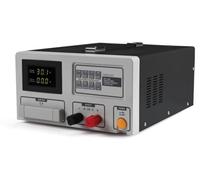 Velleman Alimentation de laboratoire, à découpage, réglable, 0-30 VCC/60 A, limitation de courant, protection contre les courts-circuits, affichage LCD, gris