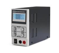 Velleman Alimentation de Laboratoire, à découpage, réglable, 0-60 VCC/0-5 A, limitation de Courant, Protection Contre Les Courts-Circuits, Affichage LCD, Gris