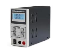 Velleman Alimentation de Laboratoire, Alimentation labo, réglable, 0-30 VCC/0-10 A, limitation de Courant, Protection Contre Les Courts-Circuits, 2 x Affichage LCD à 3 Chiffres