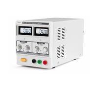 Velleman Alimentation de laboratoire, alimentation labo, réglable, 0-30 VCC/0-3 A, limitation de courant, protection contre les courts-circuits, 2 x affichage LCD à 3 chiffres