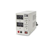 Velleman Alimentation de laboratoire, réglable, 0-15 VCC/0-2 A, limitation de courant, protection contre les courts-circuits, analogique, gris