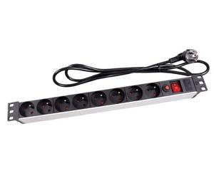 Velleman Bloc Prise MULTIPRISE Surcharge SURTENSION 8 Prises PARASURTENSEUR