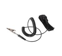 Velleman Bracelet antistatique, ajustable, pince crocodile, 1 Mohm, noir