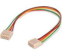 Velleman - BTWFF5 - Connecteur pour carte de circuit imprimé, 2 X connecteur femelle - 5 POLE - 2.54 mm - cordon 20 cm