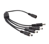 Velleman CABLE AVEC 4 STECKER DC ET 1 BUCHON DC