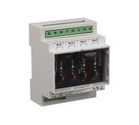 Velleman Carte relais WLAN, adaptée pour le montage sur rail DIN, 4 relais, 12-24 VDC, 16 A