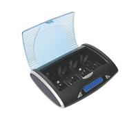 Velleman Chargeur/DÉCHARGEUR Rapide Universel pour ACCUS NIMH avec AFFICHEUR LCD ET Sortie USB