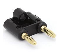 Velleman CM13B Double Fiche Banane - Noir