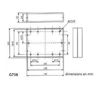 Velleman COFFRET ETANCHE EN ABS 140X110X35 GRIS?