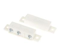 Velleman Contact magnétique pour fenêtres et portes, contre cambrioleurs et intrus, NC/NO, boîtier ABS, blanc