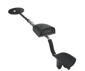 Velleman Détecteur de métaux avec Disque de Recherche étanche de 24 cm, écran LCD, Profondeur de détection Jusqu’à 25 cm, sensibilité et Discrimination réglables, Prise Casque 6,35 mm