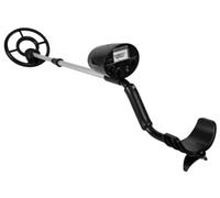 Velleman Détecteur de métaux pour débutants avec Disque de Recherche étanche de 18 cm, Affichage analogique, Profondeur de détection Jusqu’à 12 cm, Manche réglable et Prise Casque