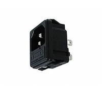 Velleman EMBASE Male CLIPSABLE pour Chassis - avec Porte-FUSIBLE