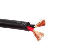 CÂBLE HAUT-PARLEUR QUALITE SUP. - NOIR - 2 x 1.50 mm² - 100 m