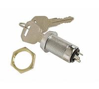 VELLEMAN - Interrupteur à clé KS2 1 pôle Marche/arrêt 250 VAC/2 A 615012