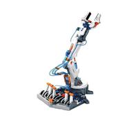Velleman Kit Bras Robot hydraulique avec 229 pièces, Fonctionne à Pression d’Eau sans Piles, Ensemble de Construction STEM pour Adolescents et Adultes, Jouet Robot éducatif à Assembler