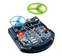 Velleman Kit de projets électroniques pour Enfants à partir de 8 Ans, explorez Les principes de Base de l'électronique avec 18 expériences passionnantes, Jeu éducatif et interactif, LED, Ventilateur