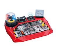 Velleman Kit de projets électroniques pour enfants à partir de 8 ans, explorez les principes de base de l'électronique avec 50