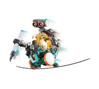 Velleman Kit Robot éducatif 5-en-1 pour Apprendre la Programmation, Jeu STEM avec Codage mécanique, construis 5 Robots interactifs comme Une Pince ou Un Chariot élévateur