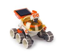 Velleman Kit Rover Lunaire Solaire à 6 Roues à Construire soi-même, Jouet éducatif STEM pour Enfants dès 8 Ans, Projet robotique Amusant fonctionnant à l’énergie Solaire, sans Piles