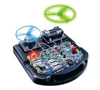 Velleman Kit de projets électroniques pour Enfants à partir de 8 Ans, explorez Les principes de Base de l'électronique avec 18 expériences passionnantes, Jeu éducatif et interactif, LED, Ventilateur