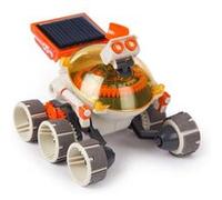 Velleman Kit de construction Rover lunaire solaire KSR14 – 6 roues, STEM dès 8 ans, sans piles