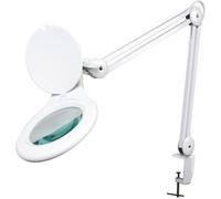 Velleman Lampe loupe à LED 8 dioptries - 8 W - 60 Leds - Blanc
