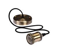 Velleman LAMPH02 Luminaire Rétro à Suspension en Cordage Verre Multicolore