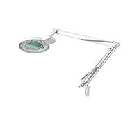 Velleman Lampe avec loupe 22 W - Lentille 8 dioptries - Bras articulé - Blanc