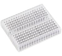 Velleman Mini platine d'expérimentation, ensemble de 4, sans soudure, 4 x 170 contacts, compatible avec Arduino, ABS, transparent